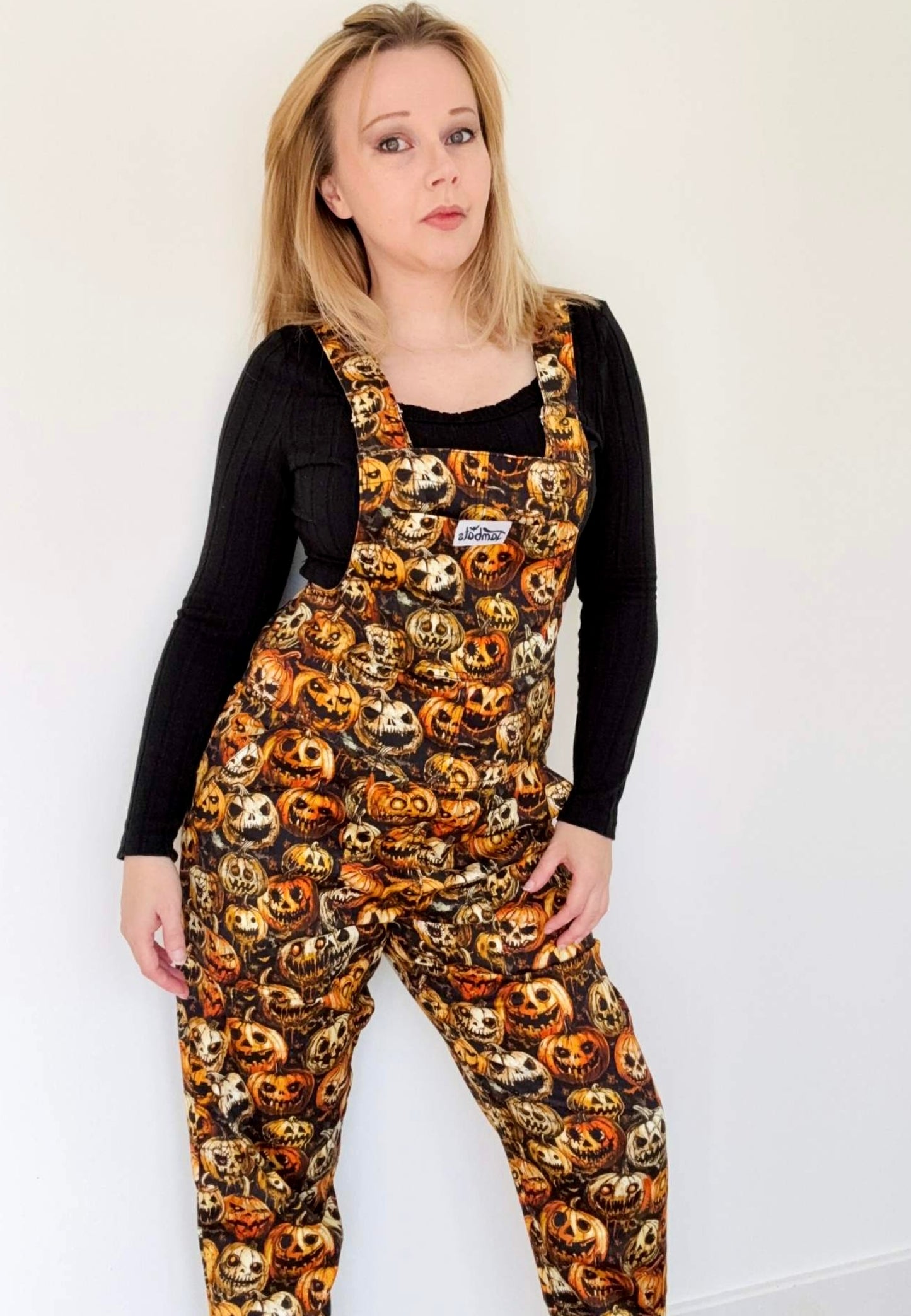 Creepy Ass Pumpkins Dungarees