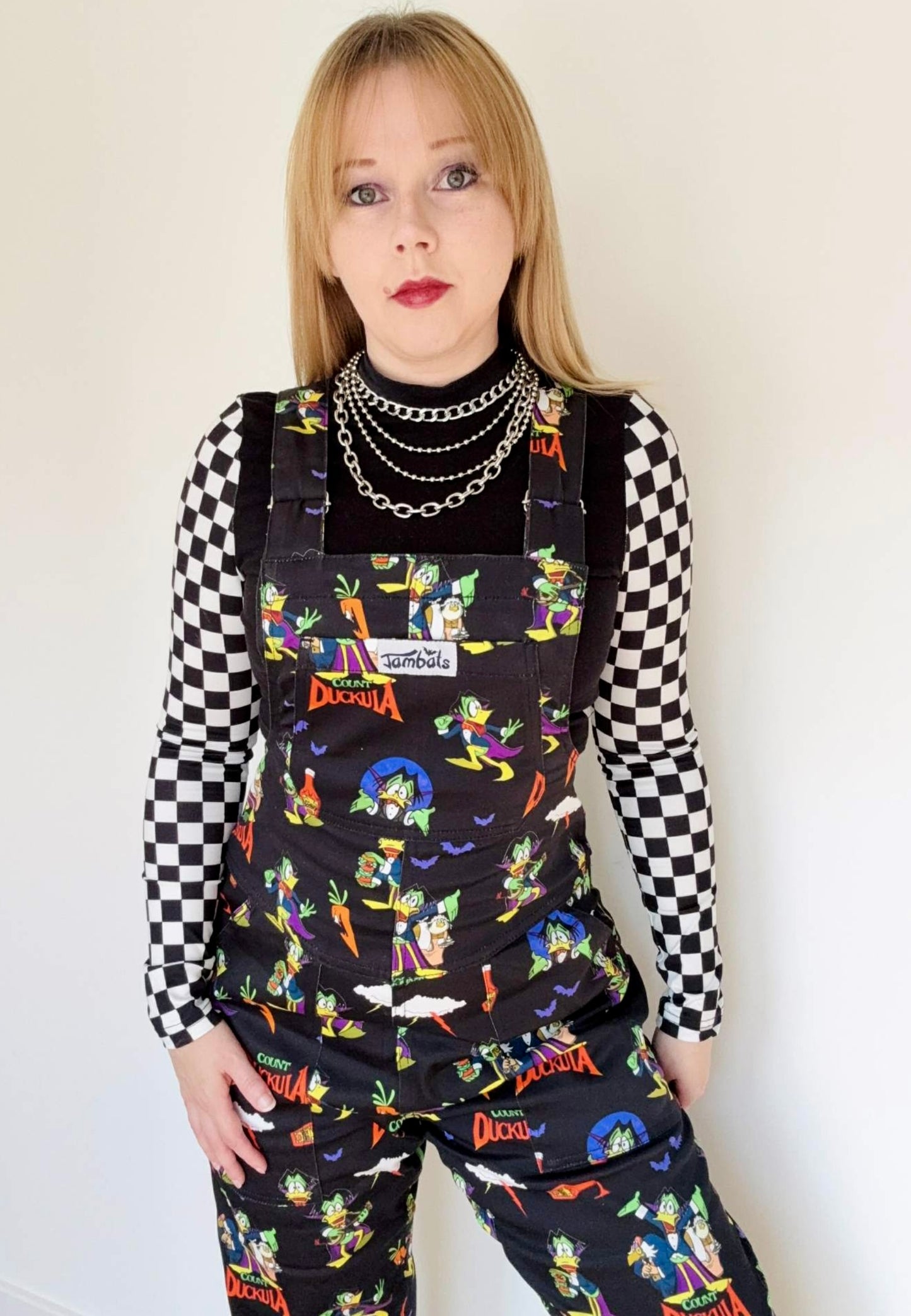 Jambats x Count Duckula Dungarees