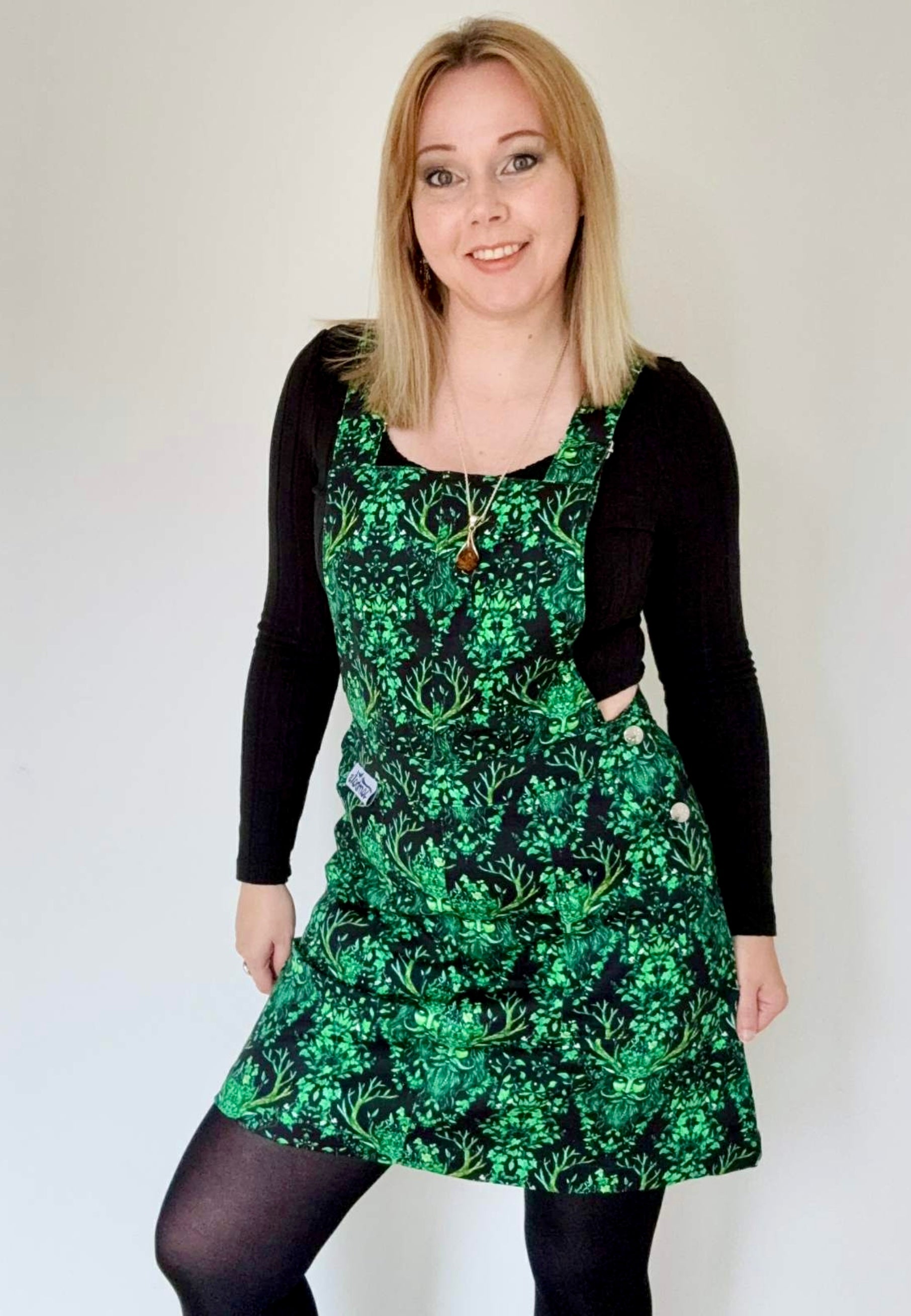 Green Man Pinafore
