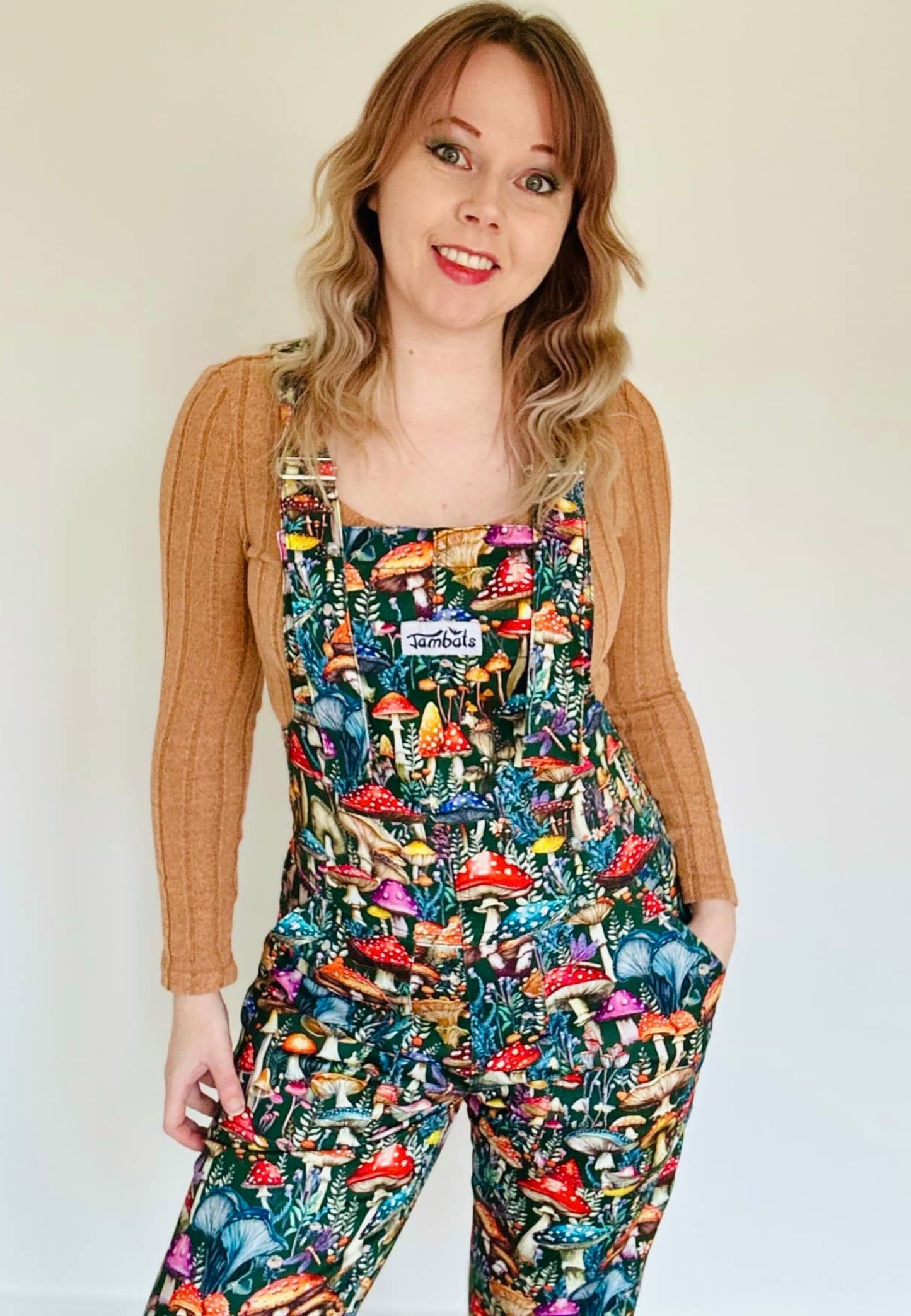 The Wild Shrooms Dungarees