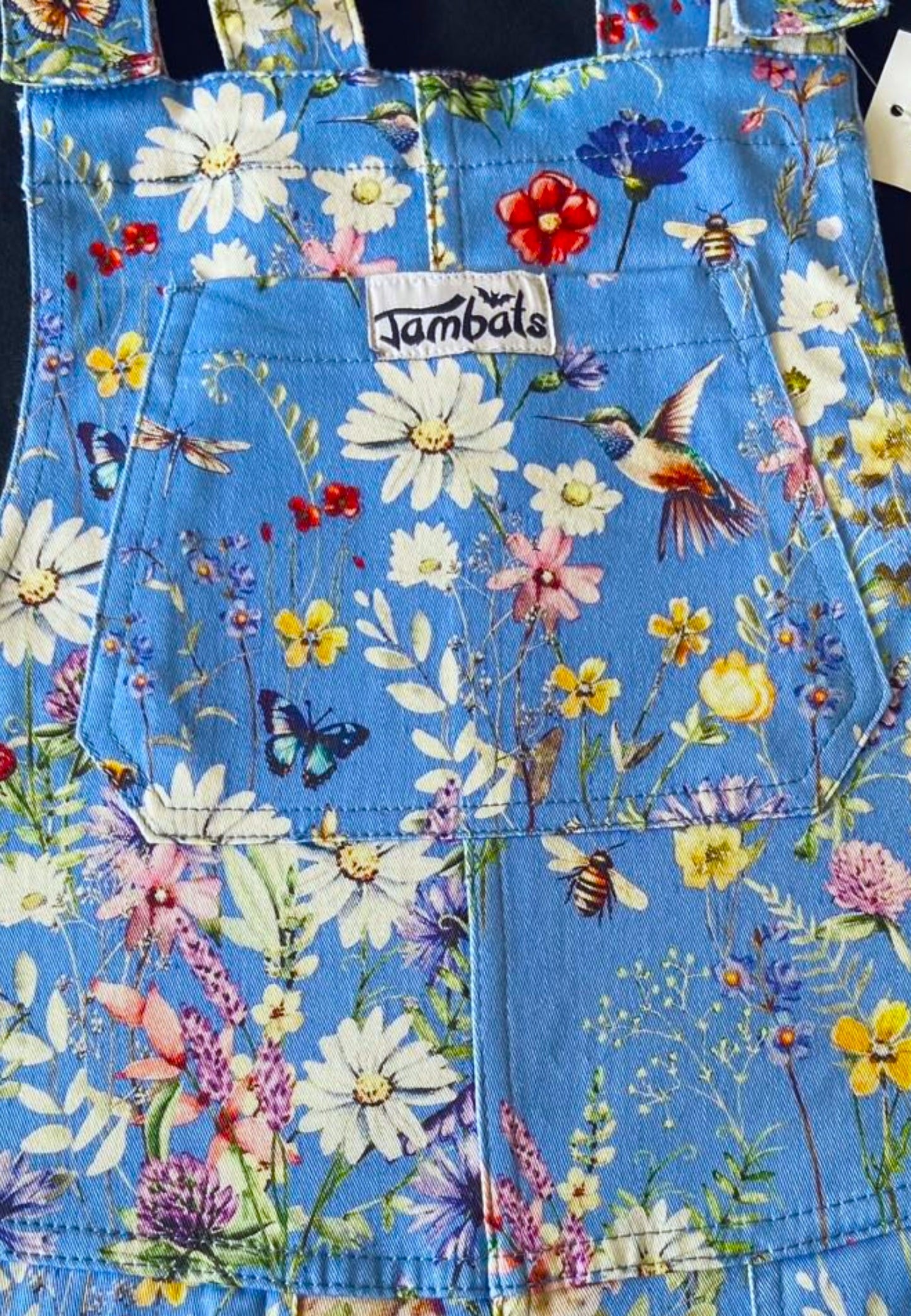Wild Summer Meadows Dungarees