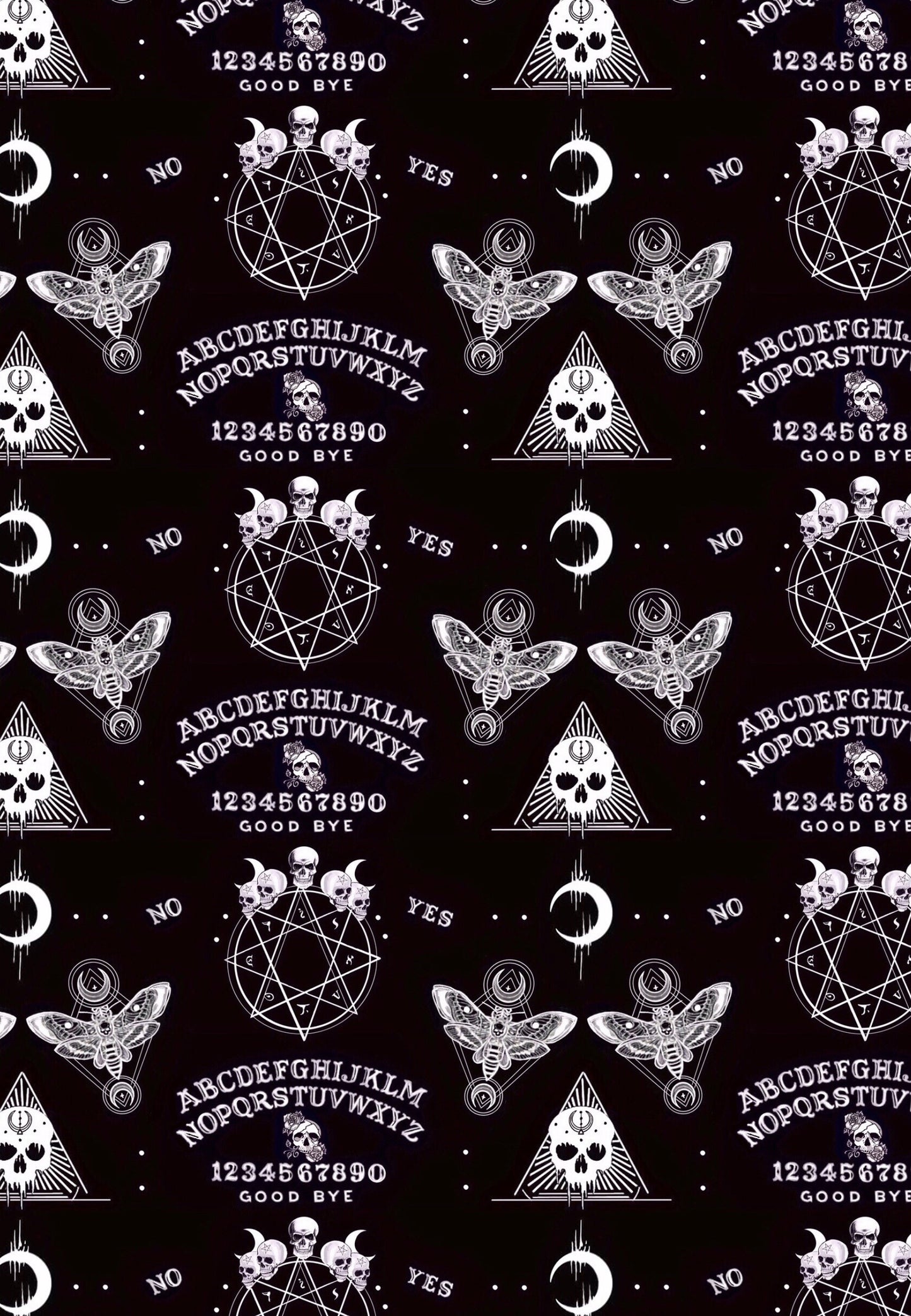 Is There AnyBody There, Ouija Retro Shirt Dress.