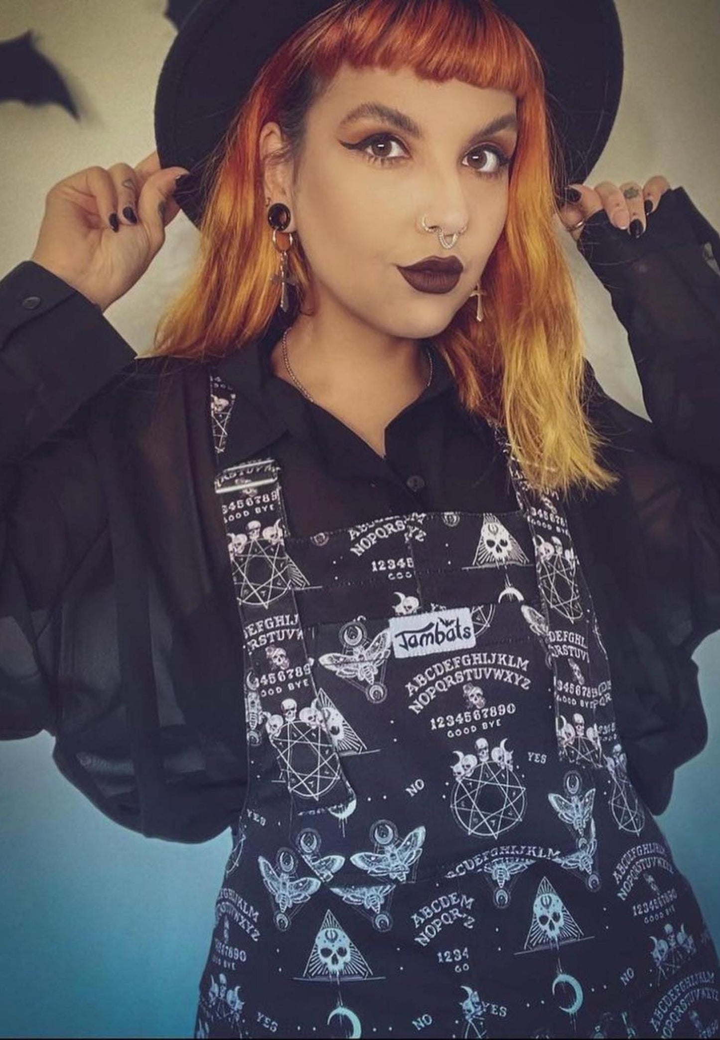 *Summer Seconds Sale* Is There Anybody There? Ouija Dungarees