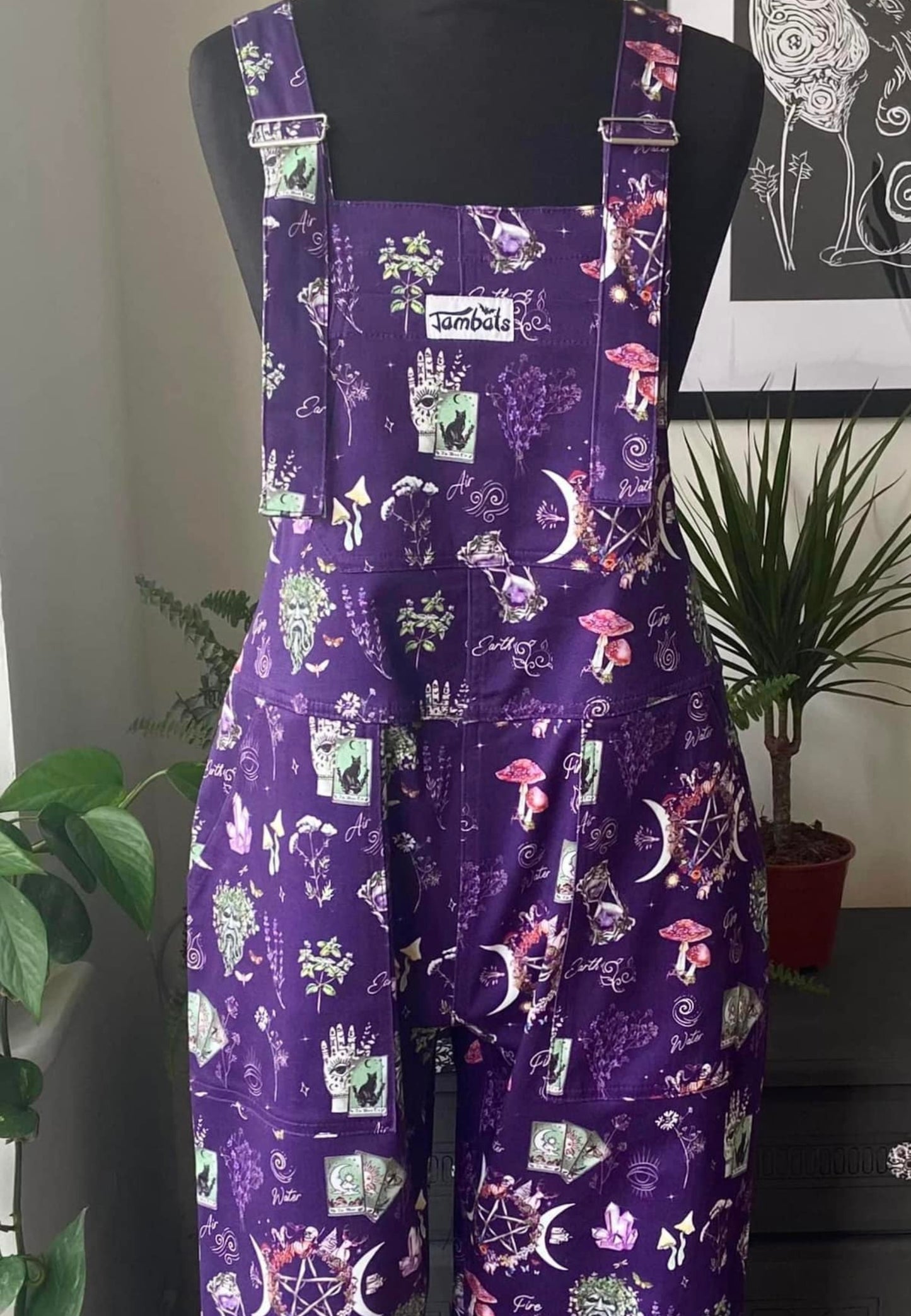 Elementals Dungarees.