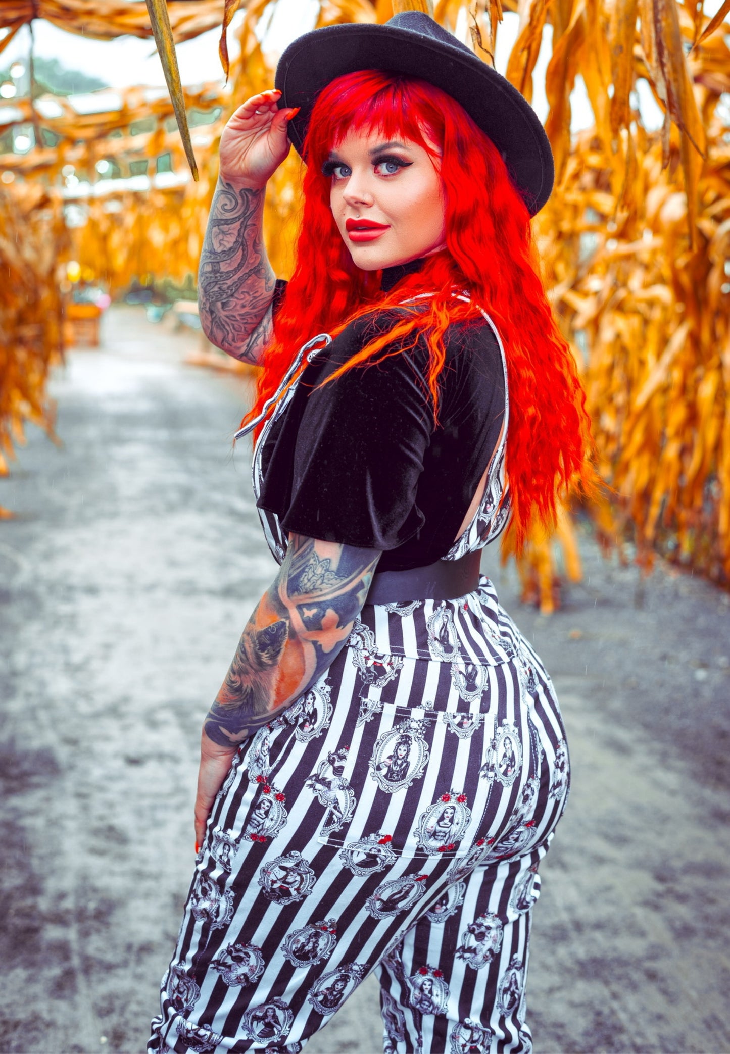 Ghoul Gang Cake Club Dungarees