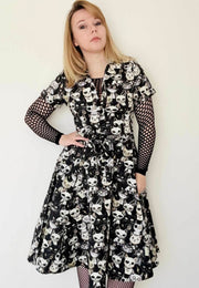 Alley Cats Retro Shirt Dress.