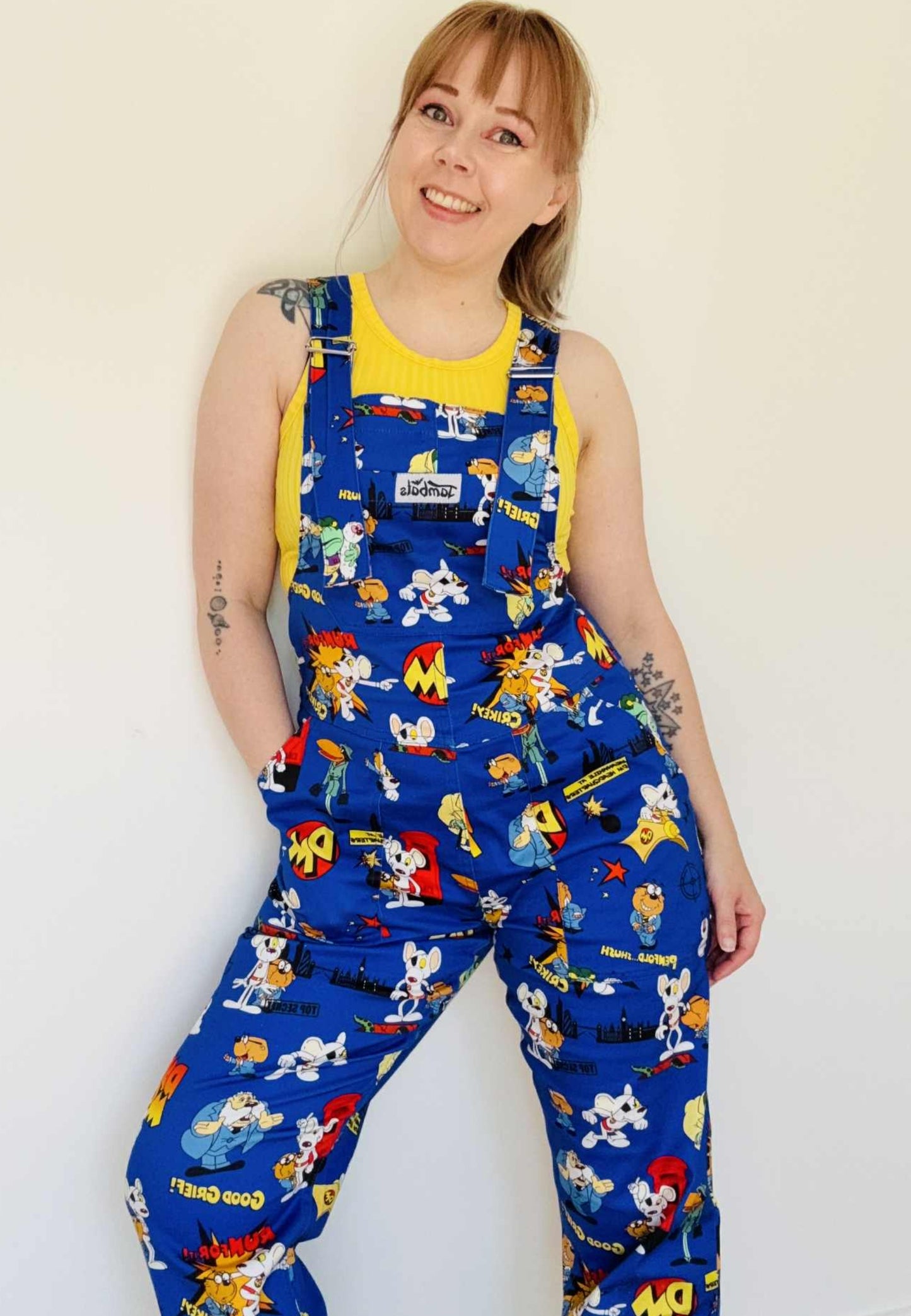 Jambats x DangerMouse Dungarees