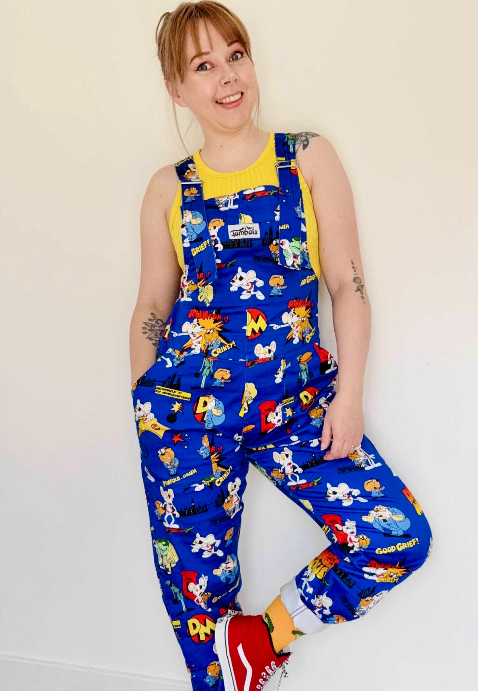 Jambats x DangerMouse Dungarees