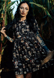 Haunted Dolls Smock Dress