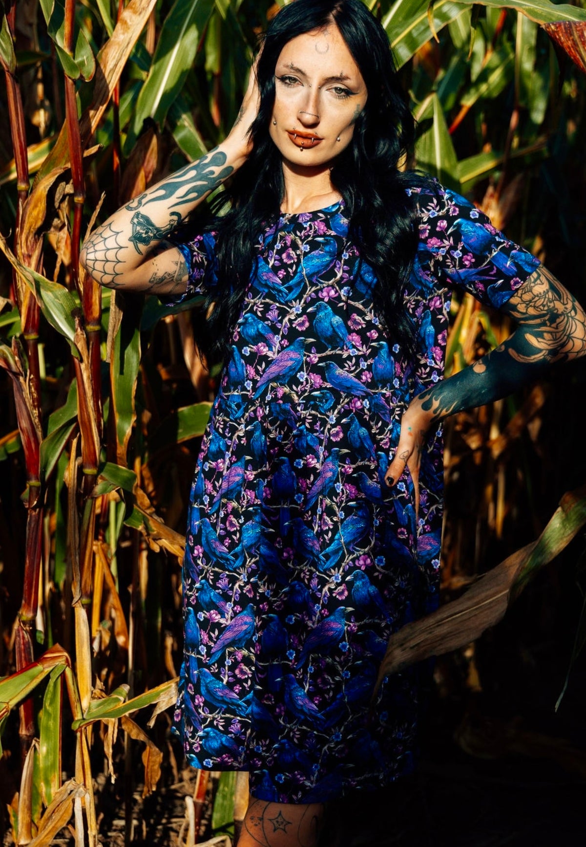 Corvids Smock Dress.