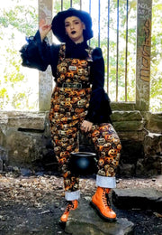 Creepy Ass Pumpkins Dungarees