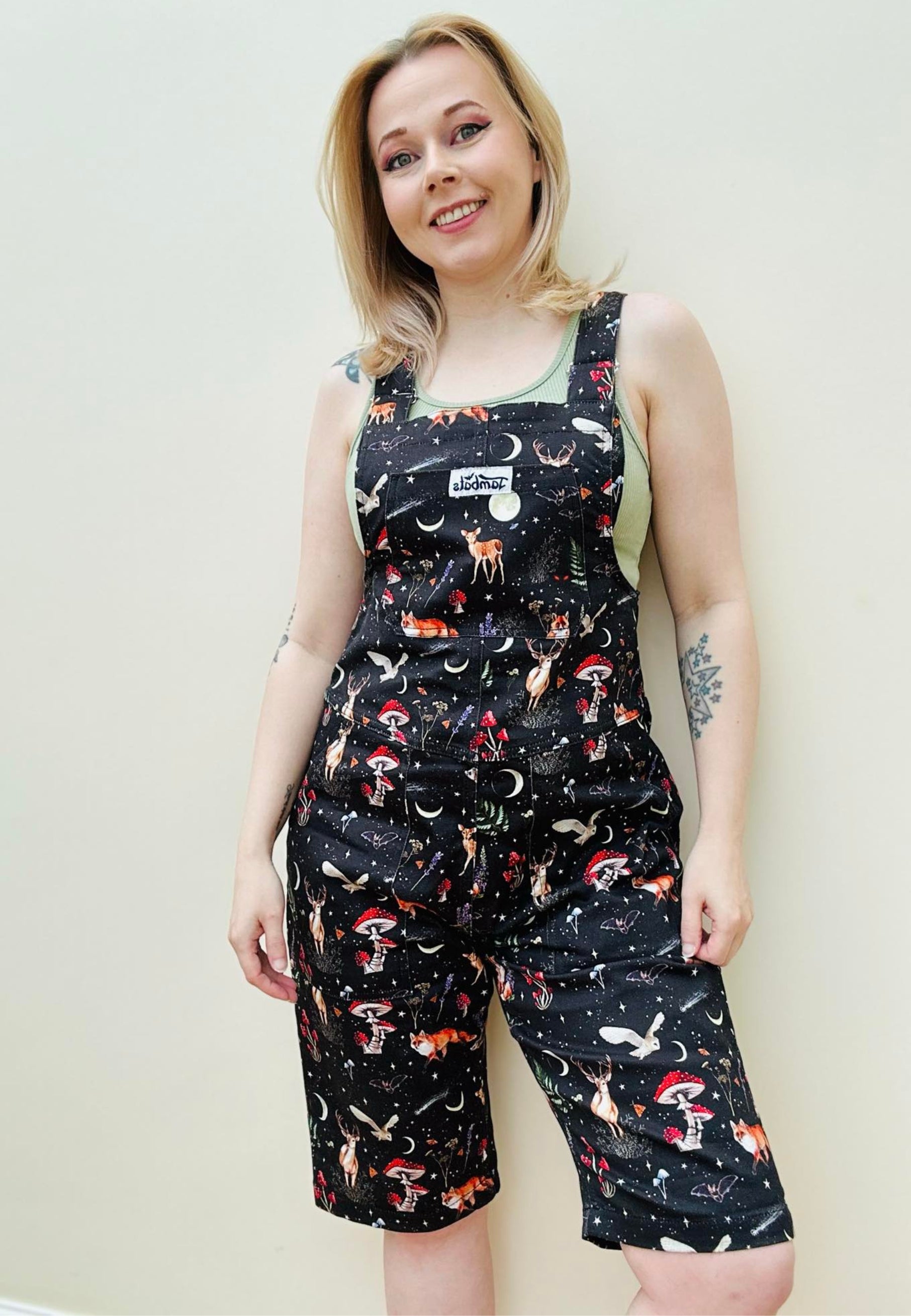 Dark Forest Shorts Dungarees