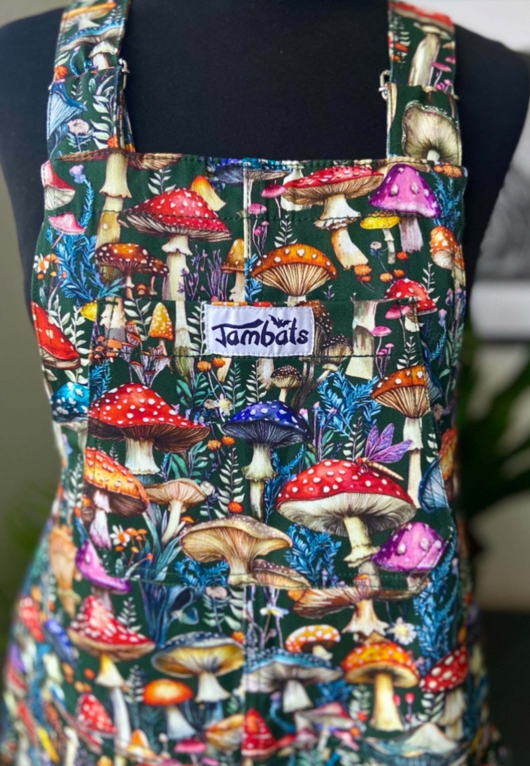 The Wild Shrooms Dungarees