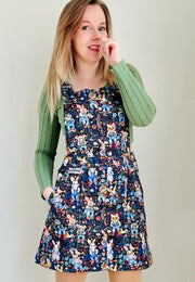 Dungaree Chums Pinafore