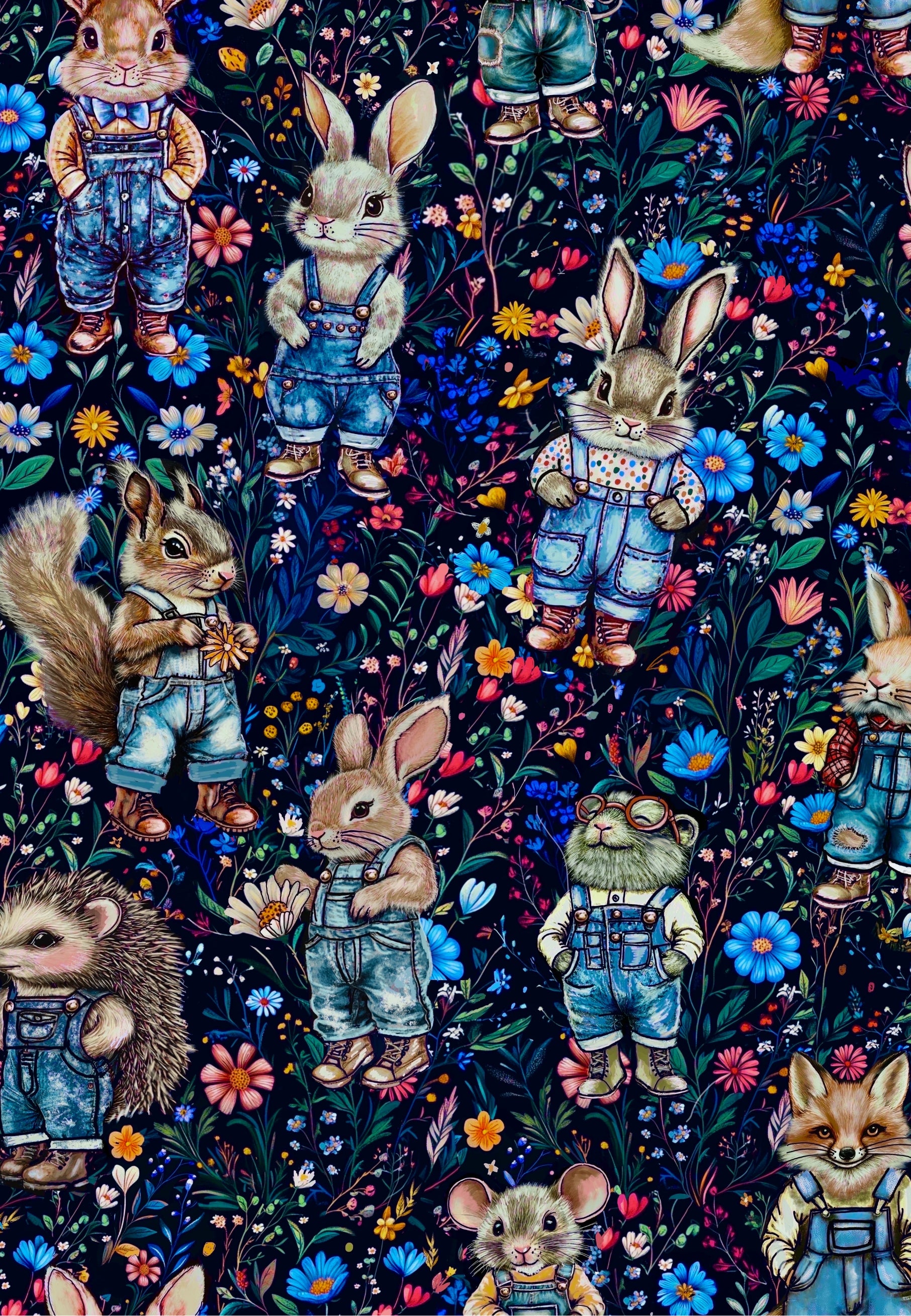 Dungaree Chums Pinafore