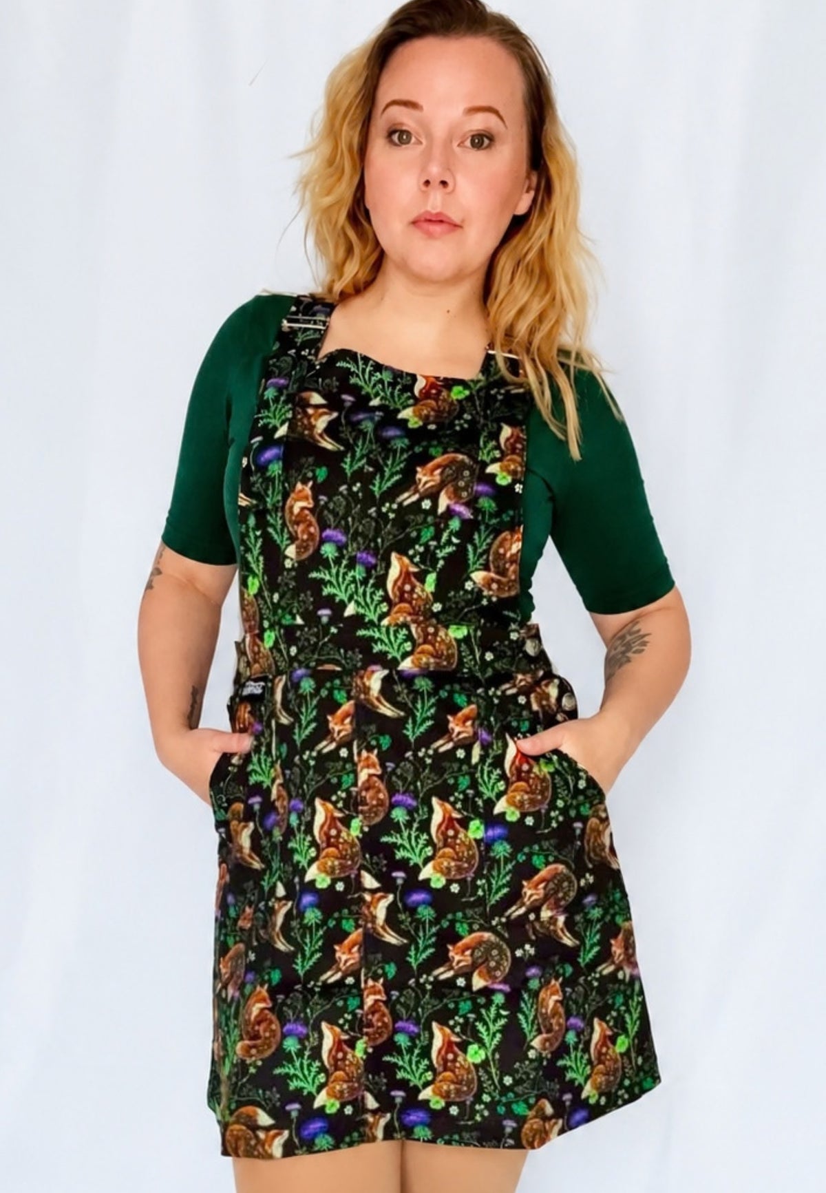 Fox and Thistle Pinafore