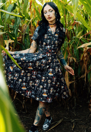 Haunted Dolls Shirt Dress.