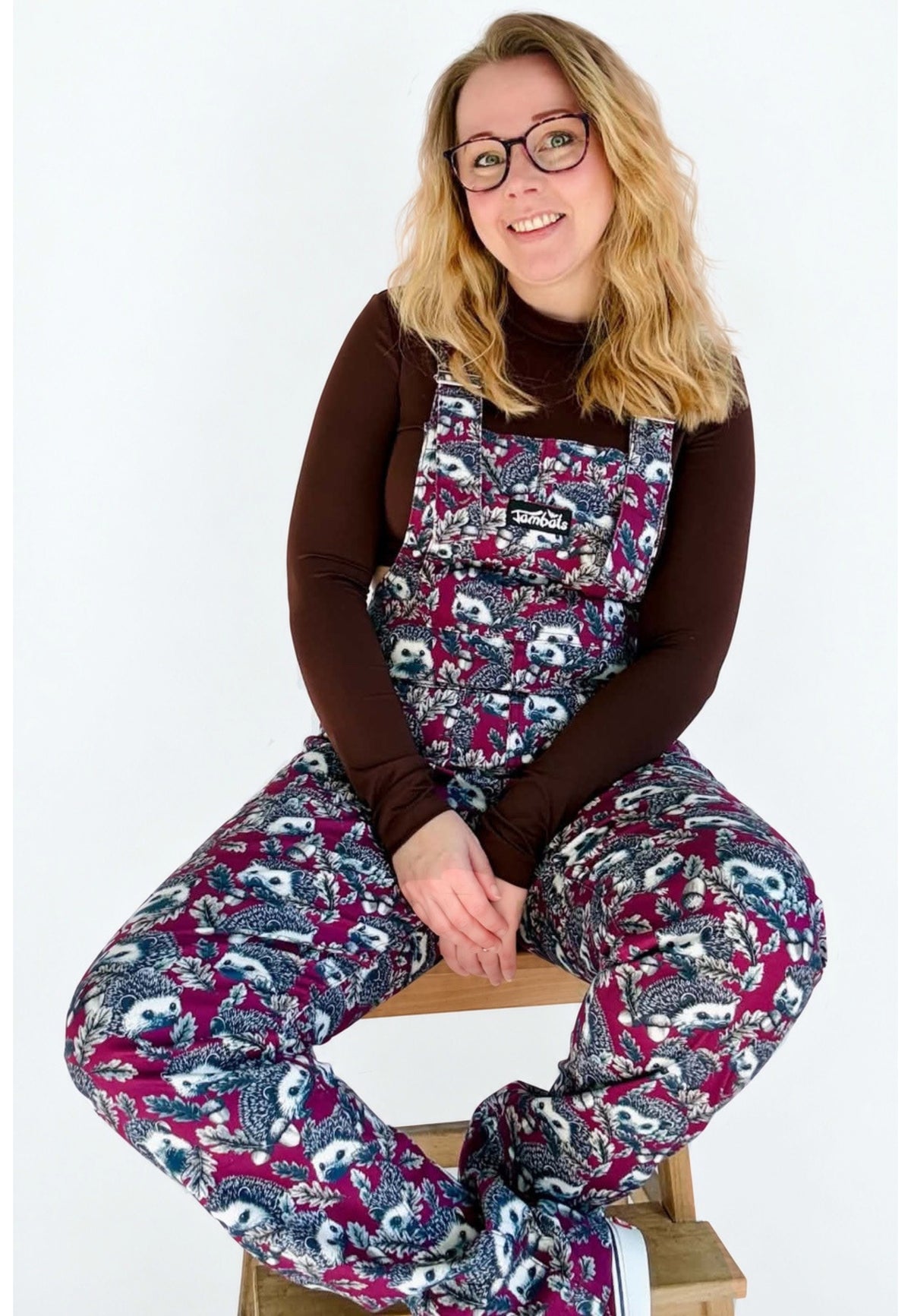 Hedgehog Dungarees