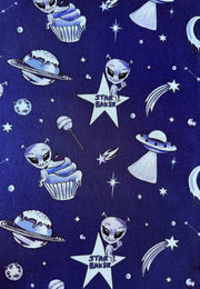 Great Galactic Bake Off. 100% Cotton Drill Fabric