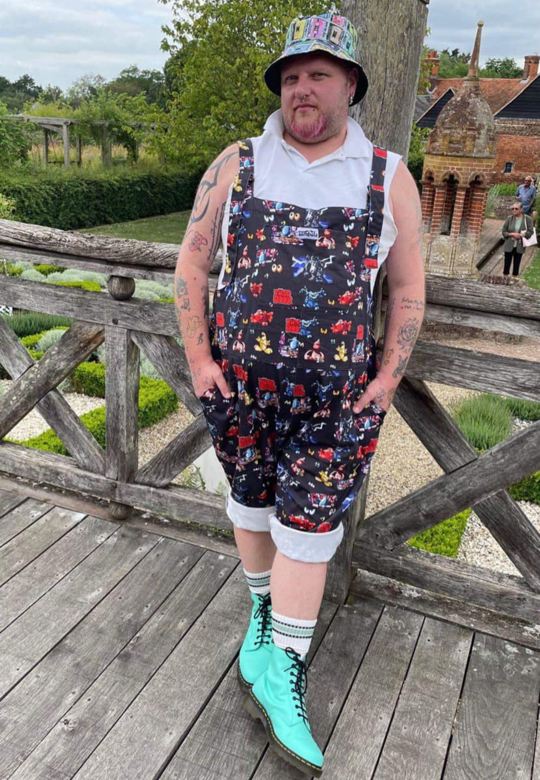 Trap Door Dungarees. 80's Children's TV Nostalgia Dungarees. Jambats