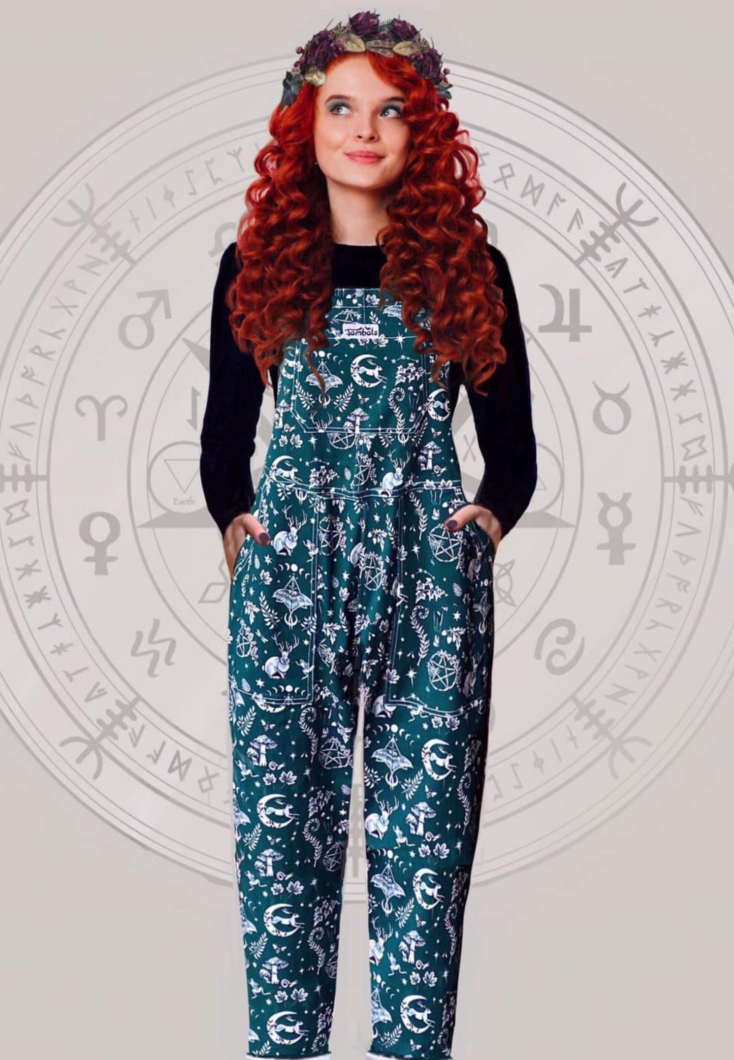 *January Seconds Sale* Spirit of Magick Dungarees.