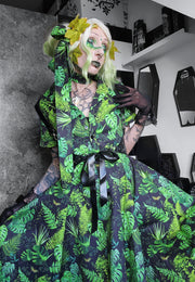 Botanicals Retro Shirt Dress.