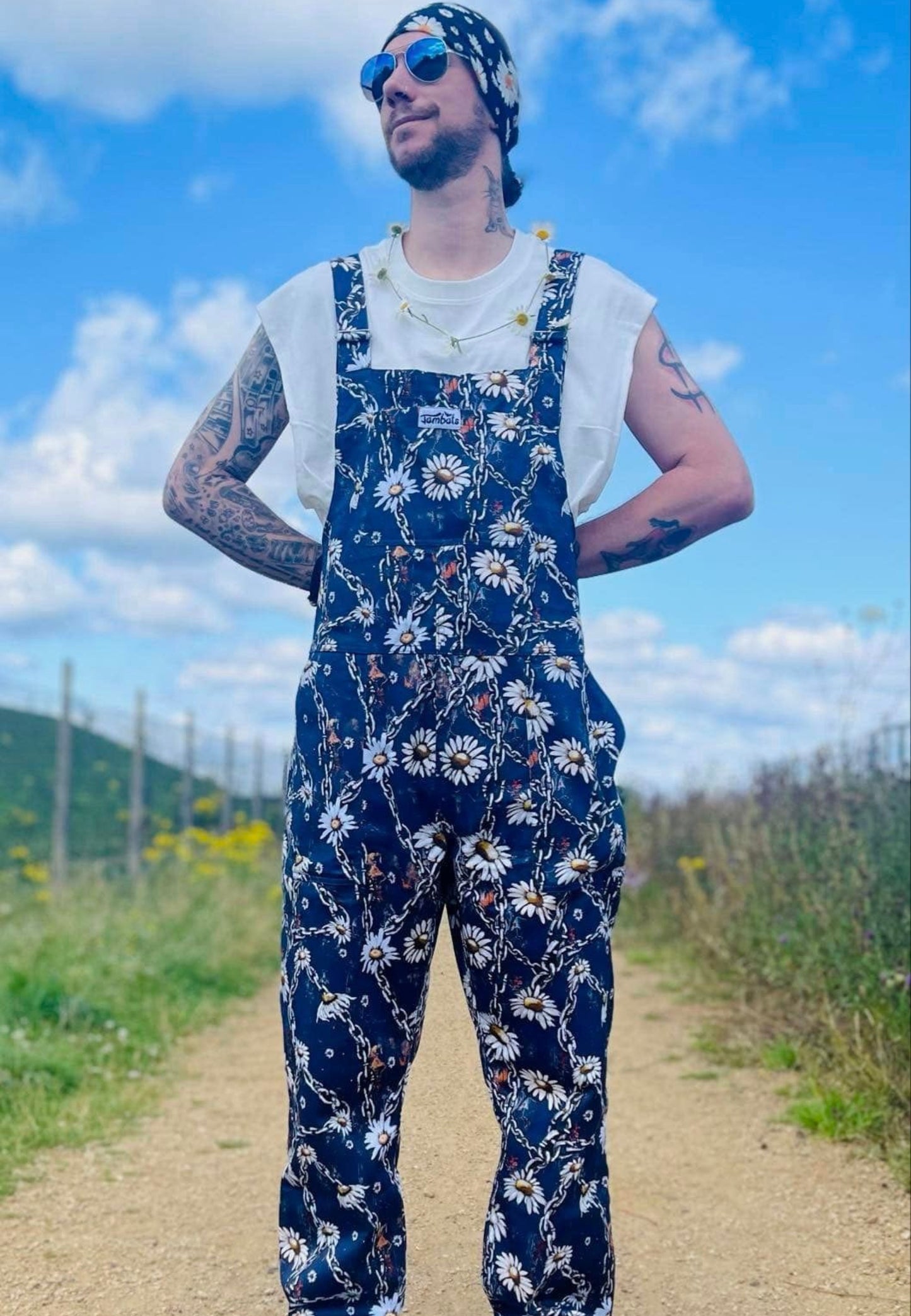 Daisy Chains Dungarees.