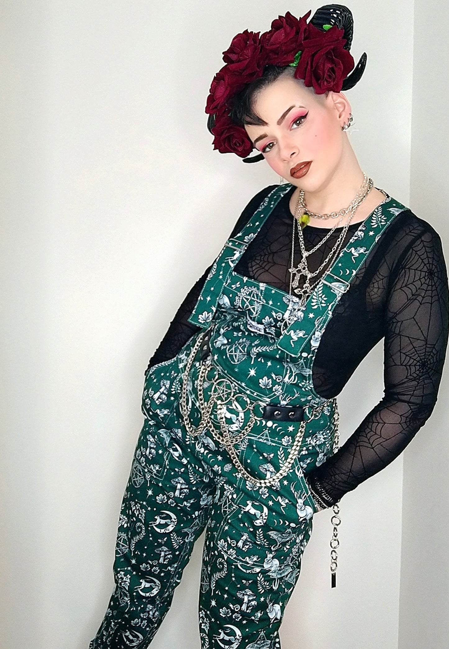 *January Seconds Sale* Spirit of Magick Dungarees.