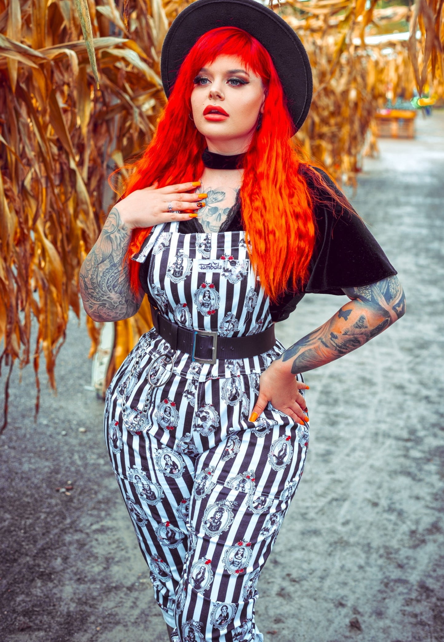 *January Seconds Sale* Ghoul Gang Cake Club Dungarees