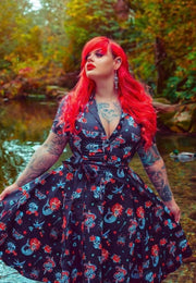 Old School Ink Retro Shirt Dress.
