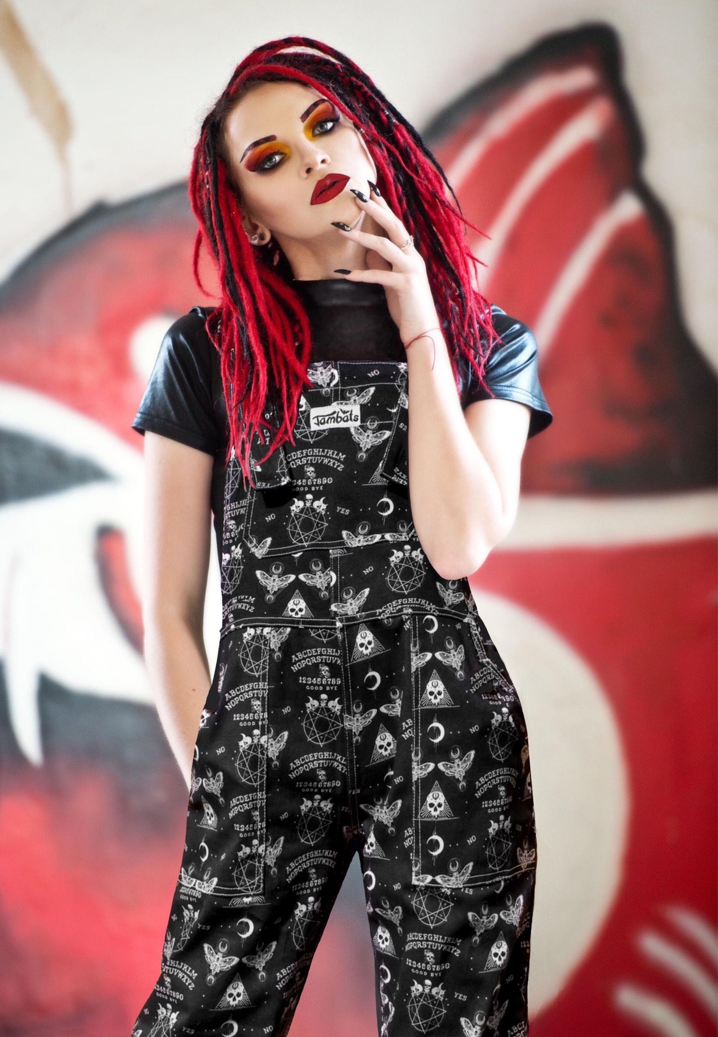 *January Seconds Sale* Is There Anybody There? Ouija Dungarees