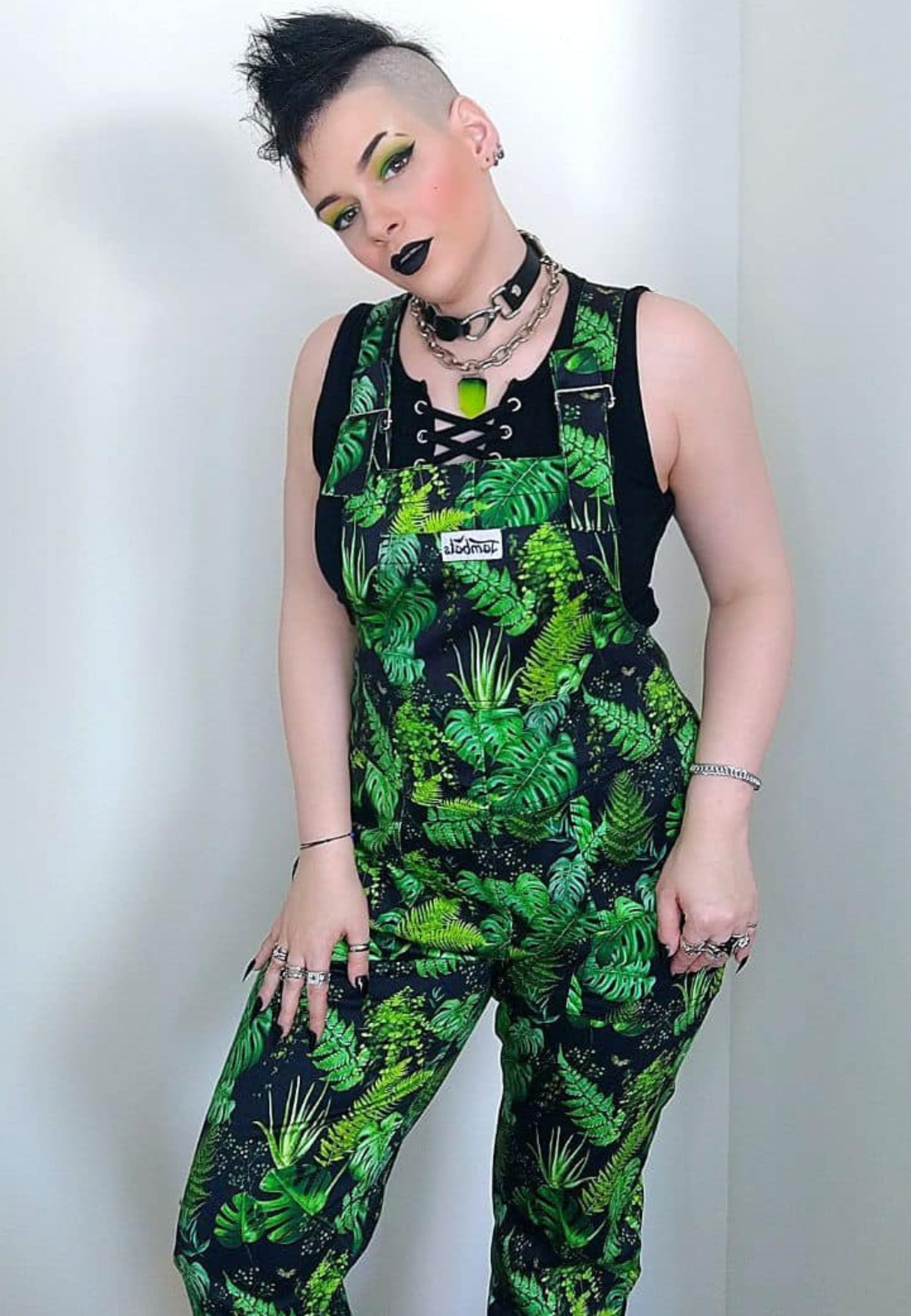 *January Seconds Sale* Botanical Dungarees.