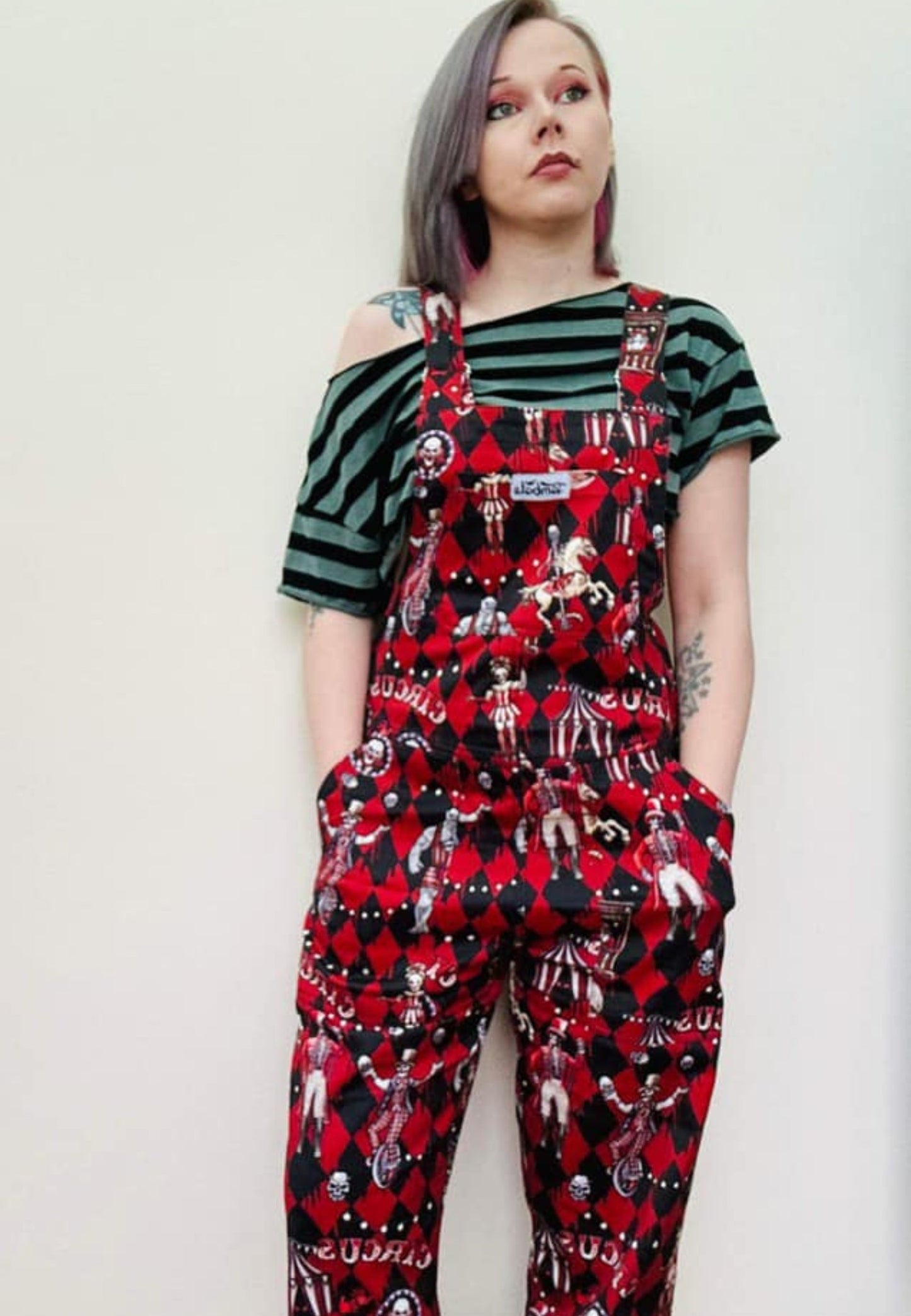 *January Seconds Sale* Cirque du Scare Dungarees.