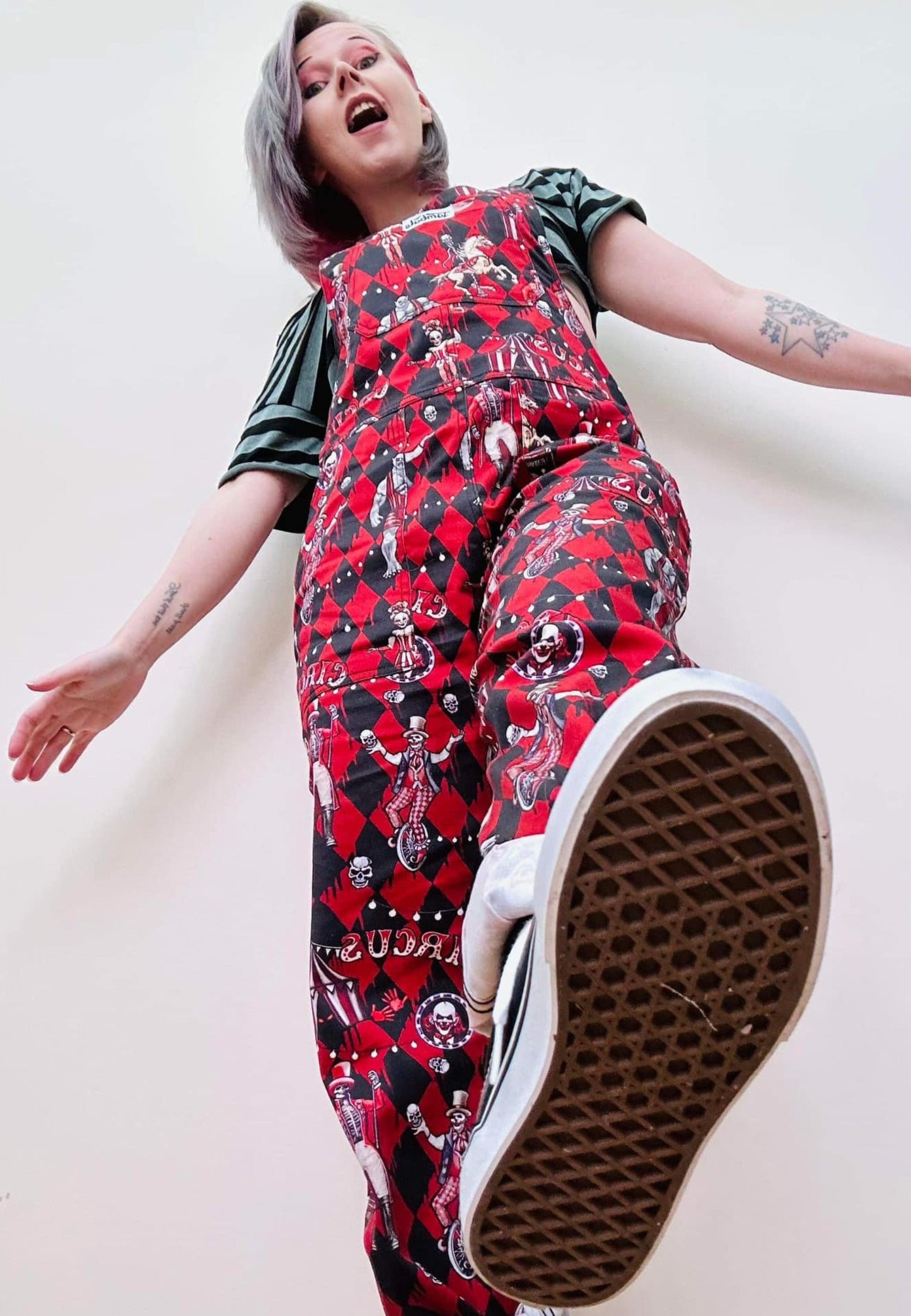 *January Seconds Sale* Cirque du Scare Dungarees.