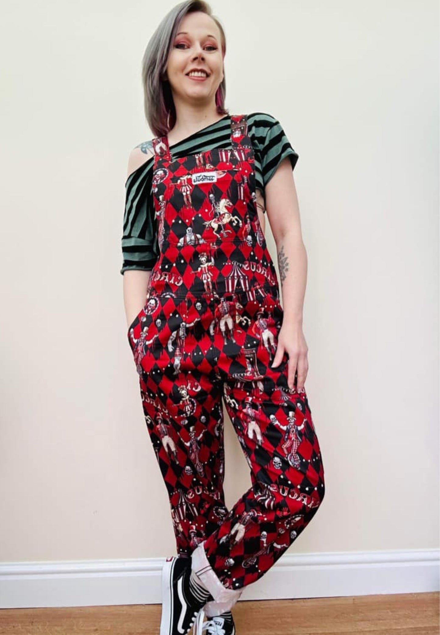 *January Seconds Sale* Cirque du Scare Dungarees.