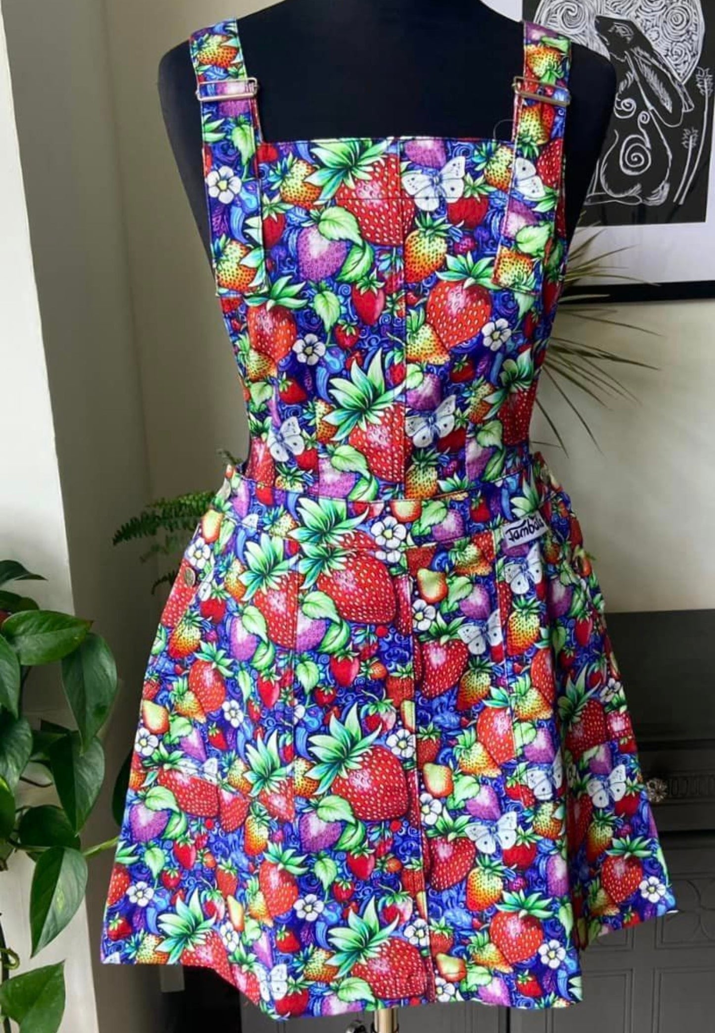 Strawberry Fields Pinafore