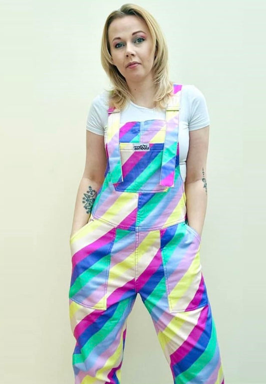 Bright Stripes Dungarees