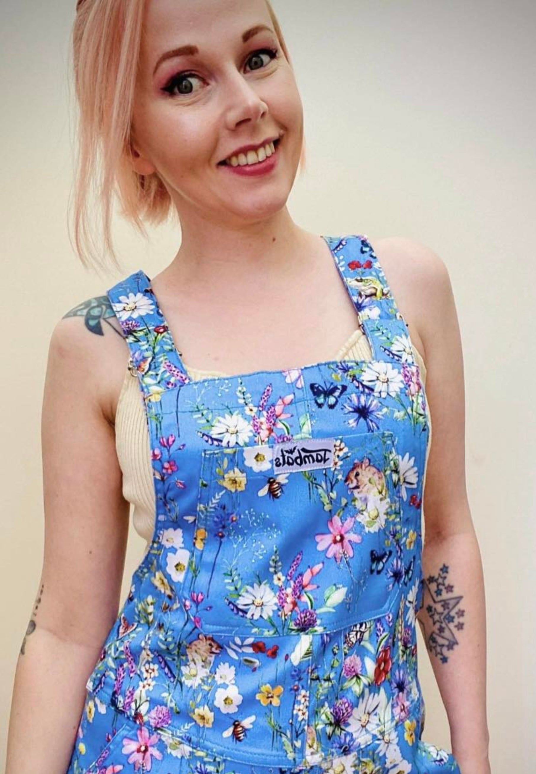 Summer meadows dungarees