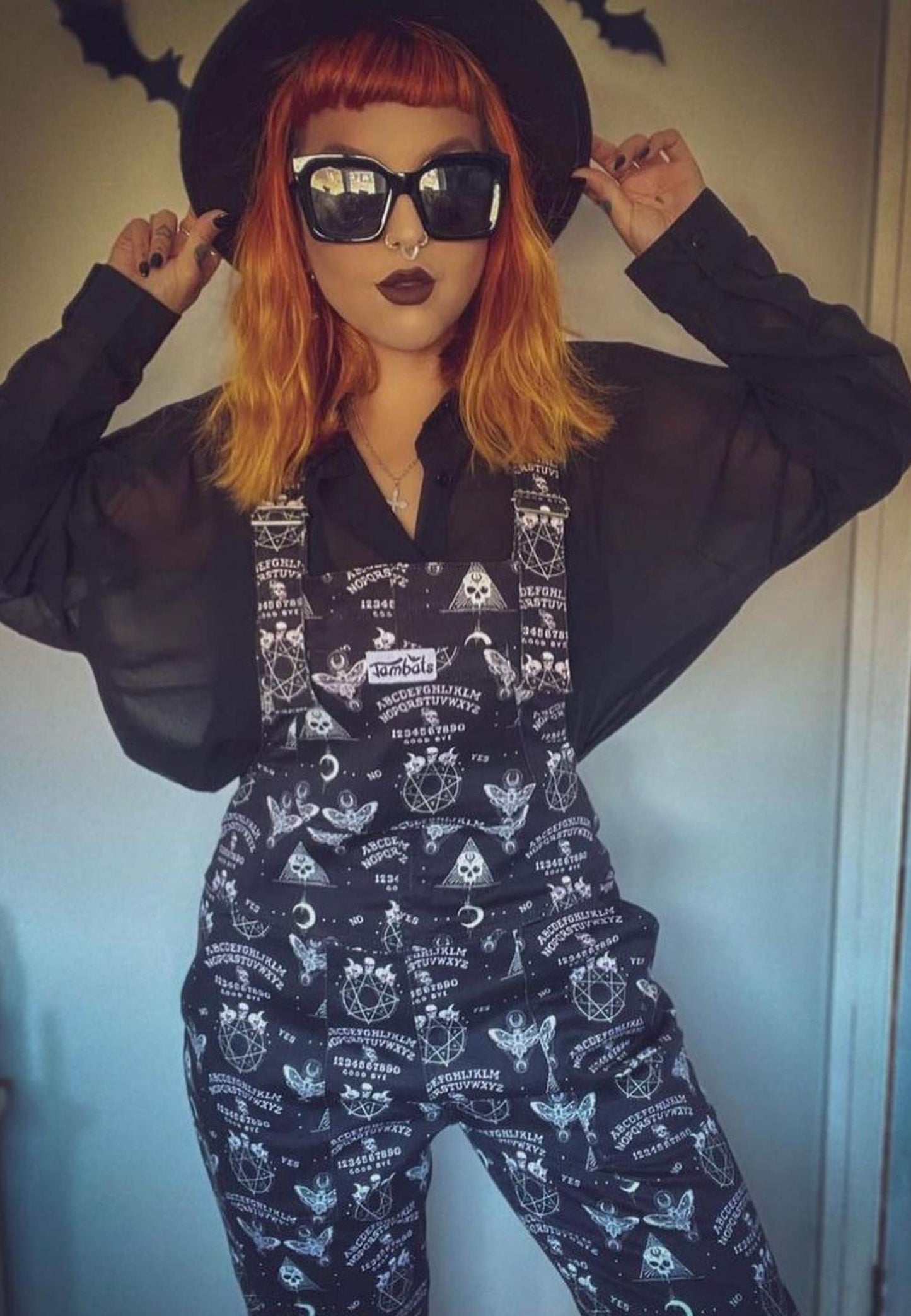 *January Seconds Sale* Is There Anybody There? Ouija Dungarees